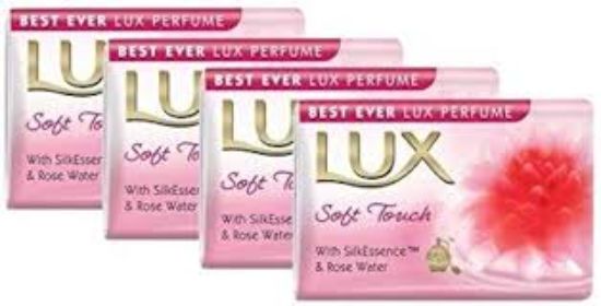 LUX SOAP 165MG SOFT TOUCH 4 عرض التوفيرقطع