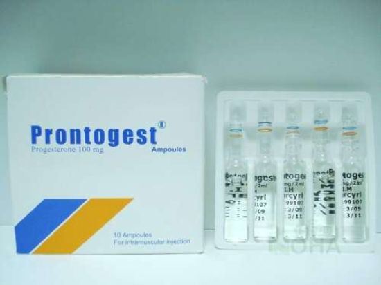 PRONTOGEST 100 MG 10 AMP 240 LE