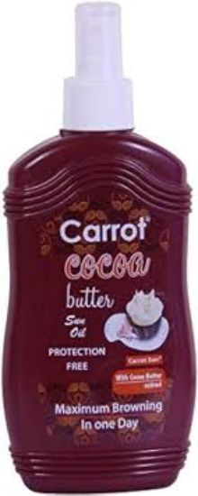 CARROT COCOA BUTTER SUN OIL 200 ML