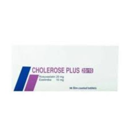 CHOLEROSE PLUS 40/10 MG 28 TAB 400 LE
