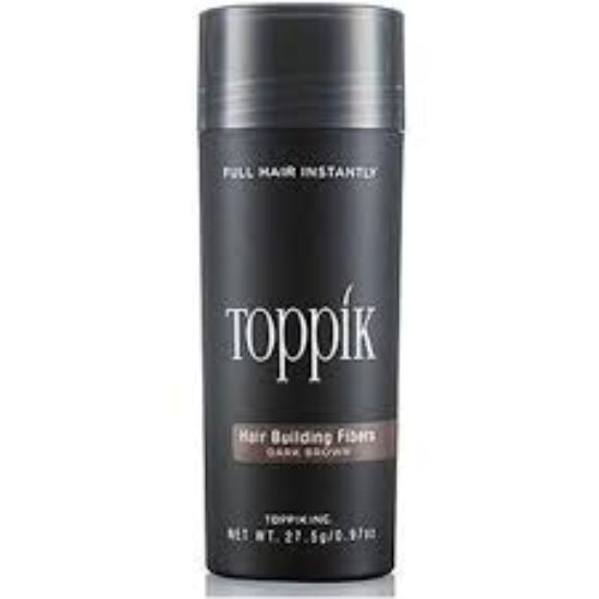TOPPIK HAIR BUILDING FIBERS MEDIUM BROWN 27.5 GM