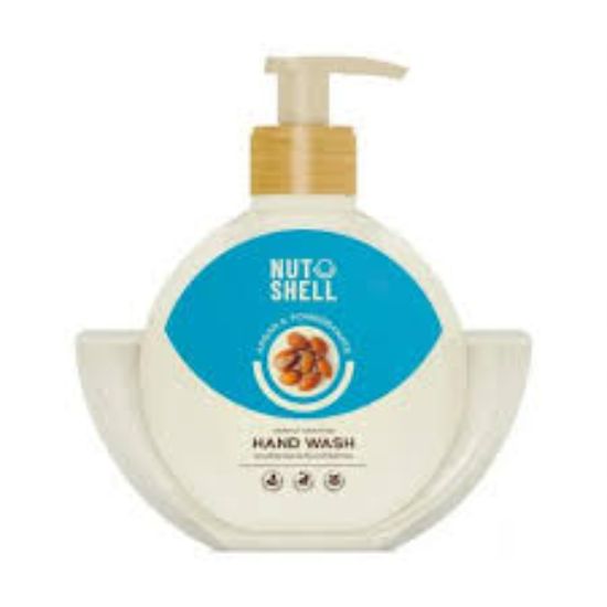 NUT SHELL HAND WASH 375ML ARGAN POMEGRANATE
