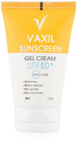 VAXIL SUNSCREEN GEL CREAM SPF50 100 ML