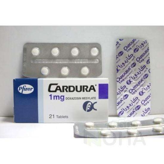 CARDURA 1 MG 21 TAB 58.5 LE