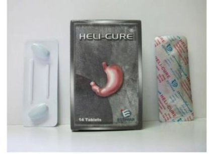 HELI-CURE 500/20/500 MG 14 TAB 240 LE