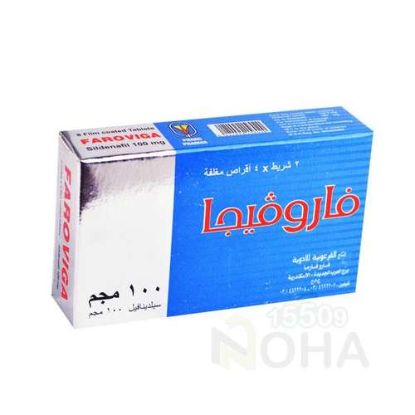 FAROVIGA 100 MG 12 TAB 108 LE