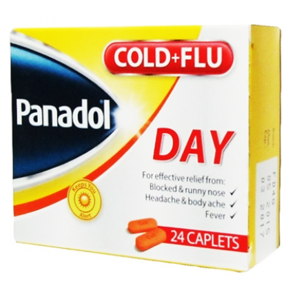 PANADOL COLD & FLU DAY 24 CAP 76 LE