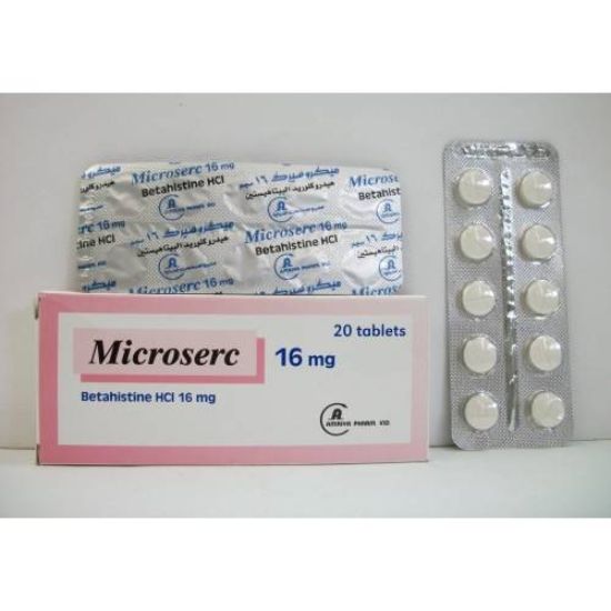 MICROSERC 16 MG 20 TAB 46 LE