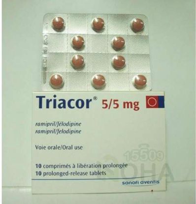 TRIACOR 5/5 MG 10 TAB 42 LE