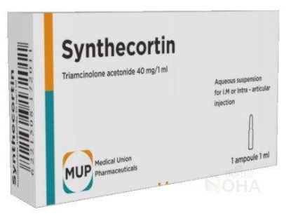 SYNTHECORTIN 40 MG/1 ML 1 AMPOULE 22 LE