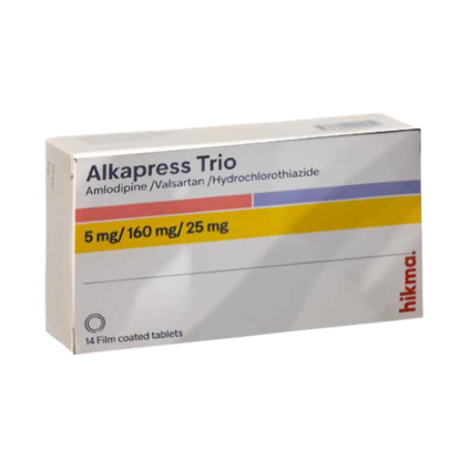 ALKAPRESS TRIO 5/160/25 MG 14 TAB 110 LE