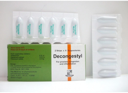 DECONGESTYL SUPP 24 LE