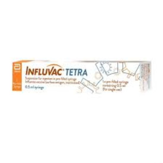 INFLUVAC FOR INJ 1 SYRINGE 0.5 ML
