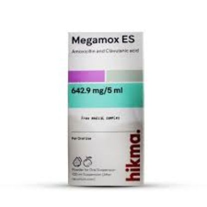 MEGAMOX ES 642.9 MG/5 ML SUSP 100 ML 107 LE