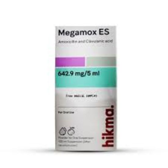 MEGAMOX ES 642.9 MG/5 ML SUSP 100 ML 107 LE