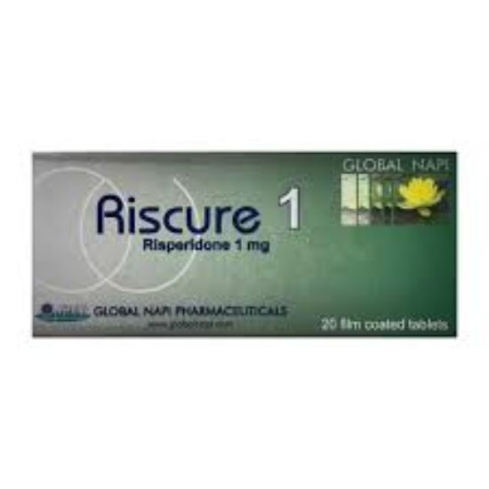 RISCURE 1 MG 20 TAB 55.5 LE