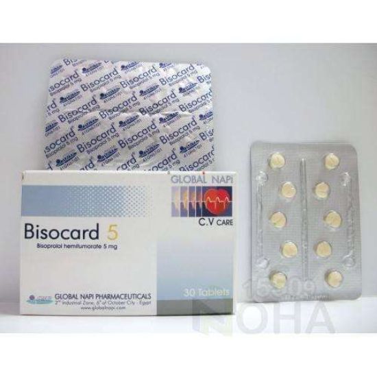 BISOCARD 5 MG 30 TAB 63 LE