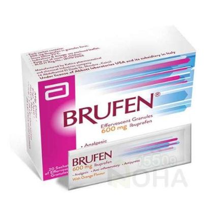 BRUFEN 600 EFF 10 SAC 60 LE