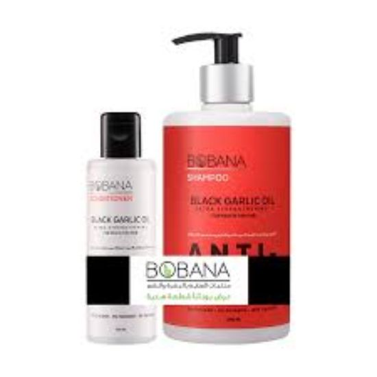 BOBANA SHAMPOO HYDRA TINO BLACK GARLIC OIL 400ML +100 ML COND OFEER