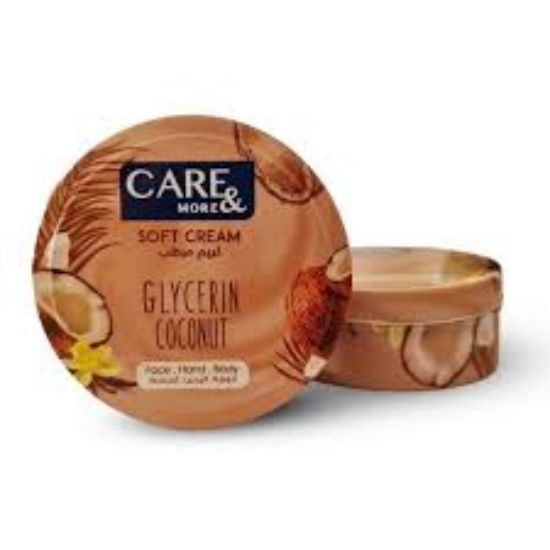 CARE MORE GLYCERIN&COCONUT SOFT CREAM125ML