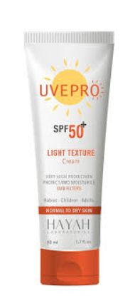 UVEPRO LIGHT TEXTURE CREAM SUN BLOCK SPF+50 OFF1+1