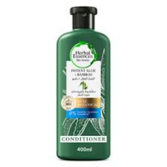 HERBAL CONDITIONER POTENT ALOE +BAMBO 400 ML