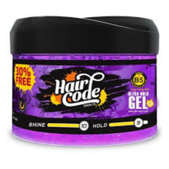 HAIR CODE GEL 160+ 48 ML برطمان موف