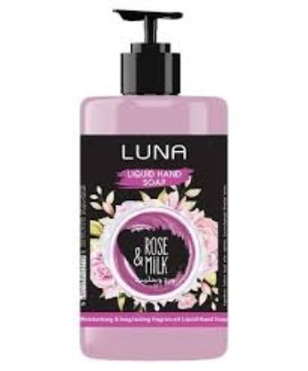 LUNA HAND WASH ROSE MILK 500ML