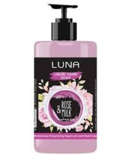 LUNA HAND WASH ROSE MILK 500ML