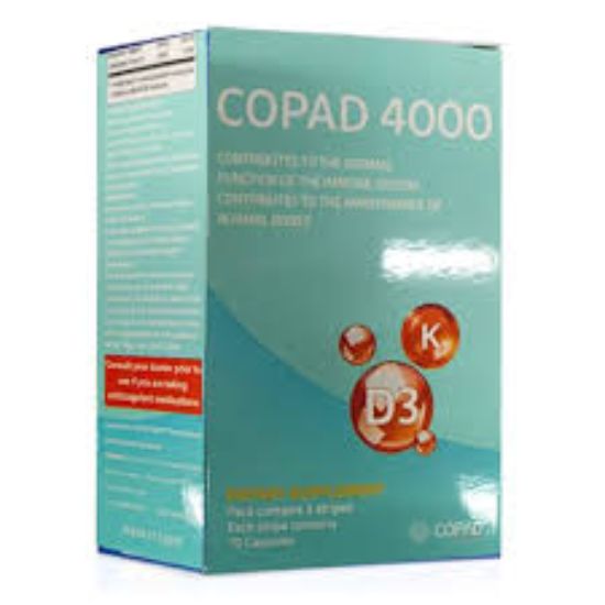 COPAD 4000 IU 30 CAPS 155 LE