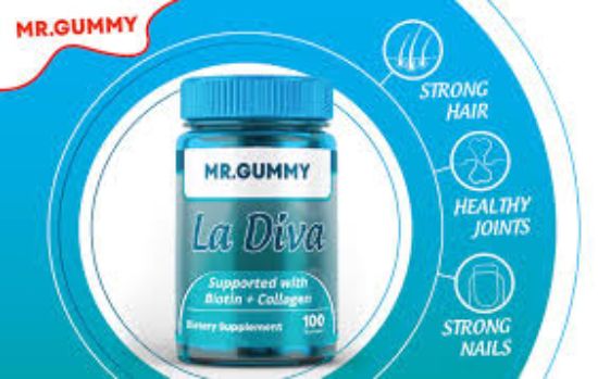 MR GUMMY LA DIVA BIOTIN+COLLAGEN 100 GUMMIES