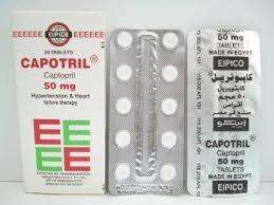CAPOTRIL 50 MG TAB 28 LE