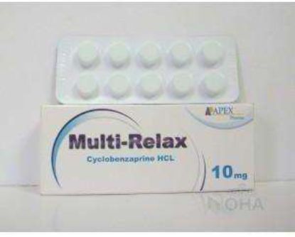 MULTI RELAX 10 MG 20 TAB 42 LE
