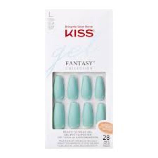 KISS GEL FANTASY 28 NAIL KGFS02C اظافر