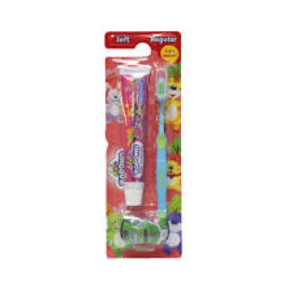 KODOMO TOOTHPASTE KID ZIGZAG 45G معجون +فرشه