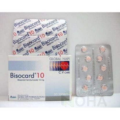 BISOCARD 10 MG 30 TAB 84 LE