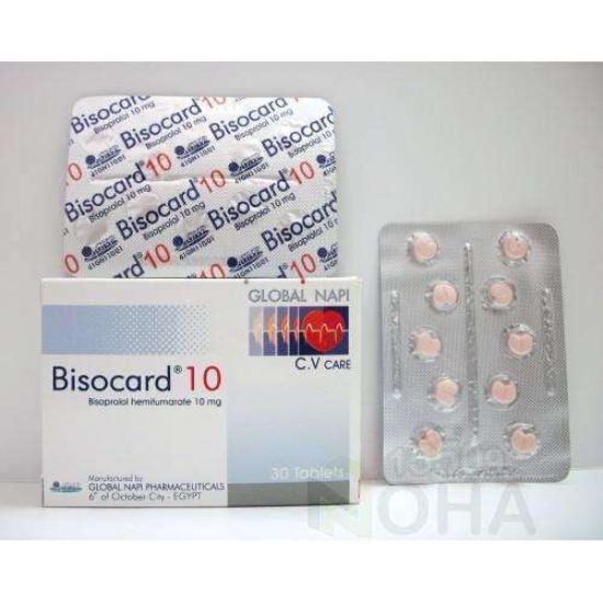 BISOCARD 10 MG 30 TAB 84 LE