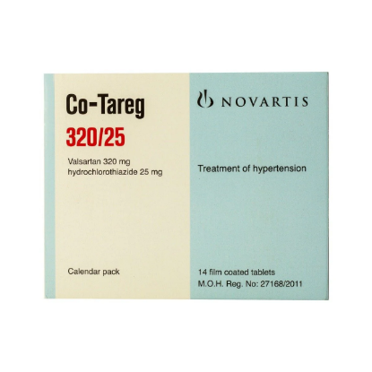 CO-TAREG 320/25 MG 14 TAB 198 LE