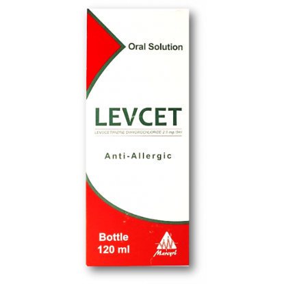LEVCET 2.5 MG/5 ML ORAL SOLUTION 120 ML 30 LE