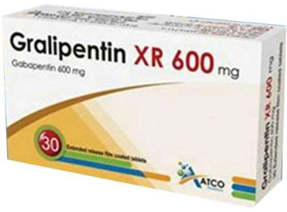 GRALIPENTIN XR 600 30 TAB 198 LE
