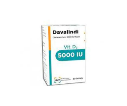 DAVALINDI D3 5000 IU 30 TAB 55 LE