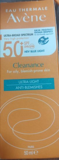 AVENE CLEANANCE ULTRA LIGHT SPF+50 50ML