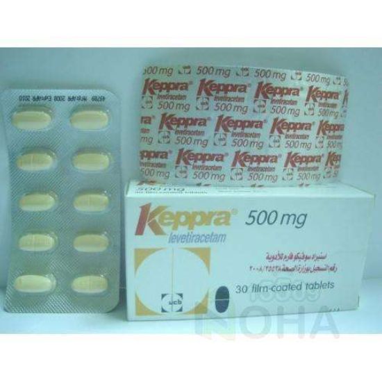 KEPPRA 500 MG 30 TAB 465 LE