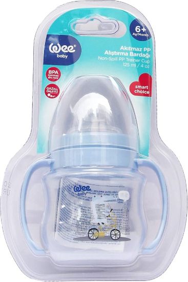 WEE BABY +6 كوب باليد ماصة سيليكون ML 125