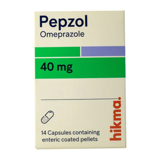 PEPZOL 40 MG 14 CAP 81 LE