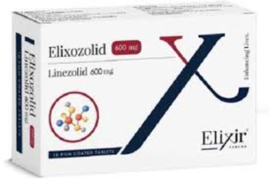 ELIXOZOLID 600 MG 10 TAB 166 LE