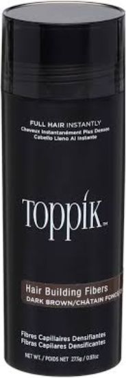 TOPPIK HAIR BUILDING FIBERS DARK BLACK NOIR 27.5 GM