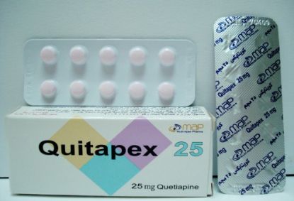 QUITAPEX 25 MG 30 TAB 87 LE