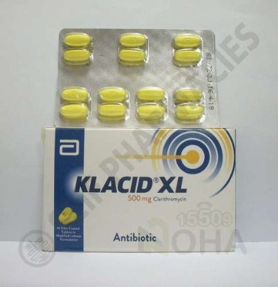 KLACID XL 500 MG 14 TAB 299 LE