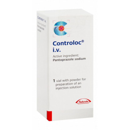 CONTROLOC 40 MG I.V VIAL 146 LE